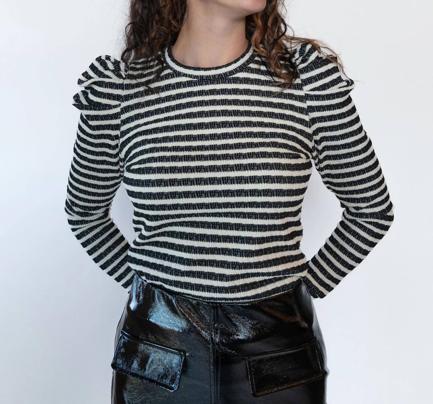 Fifteen Twenty - LEILA PUFF SLEEVE TOP