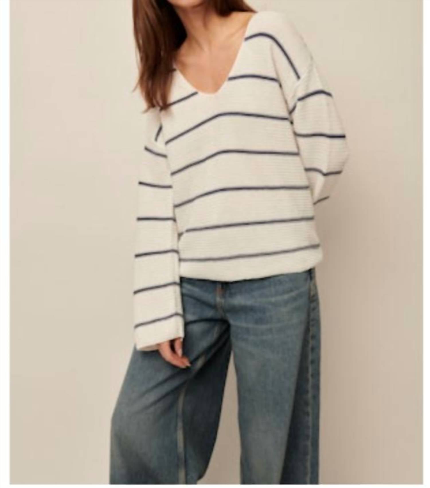 Line - Stella Linen-cotton Sweater