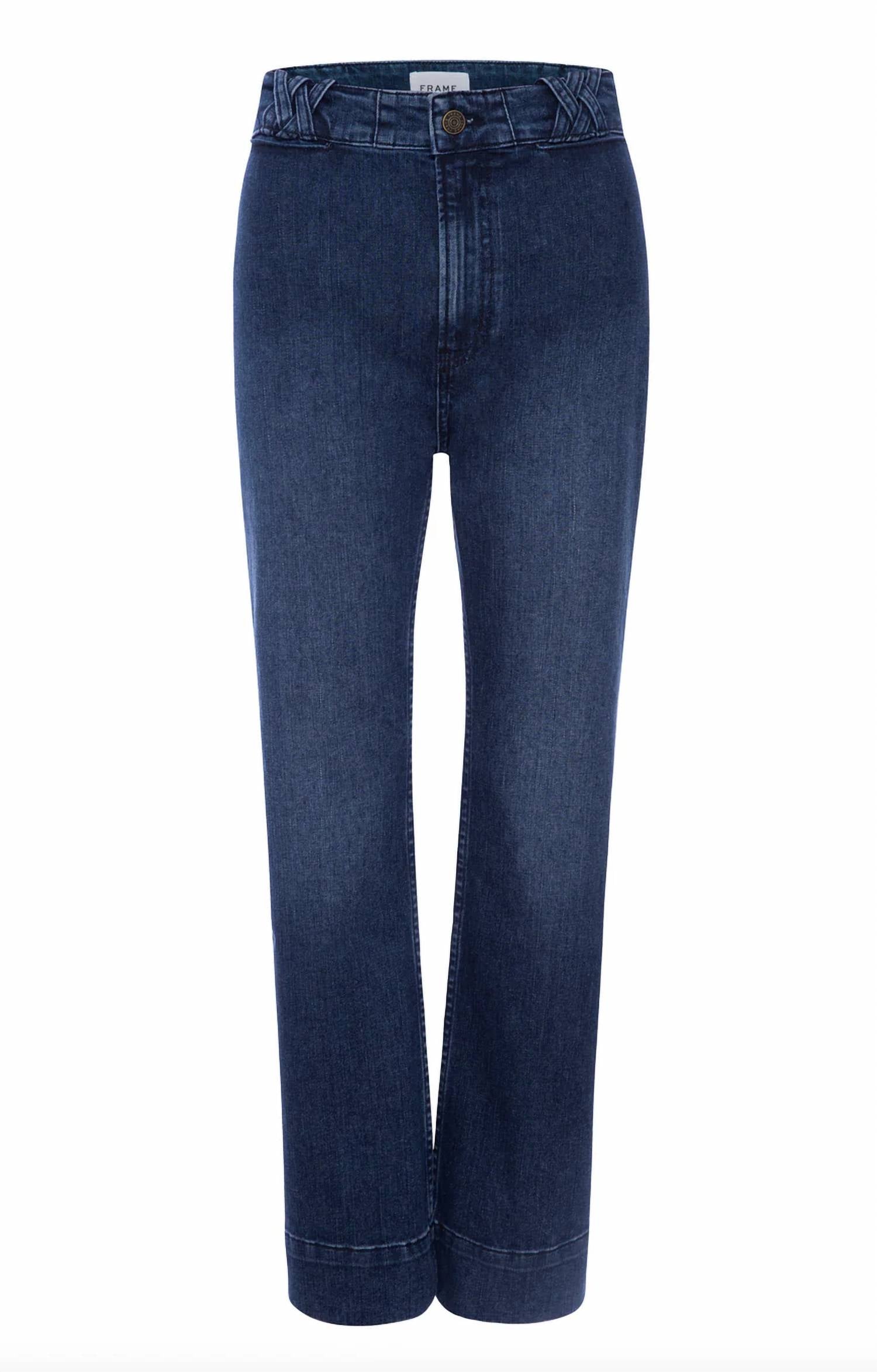 Frame - Women's Braided Crop Mini Boot Jean