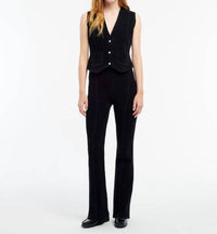 Barrie - Suede Effect Sleeveless Jacket