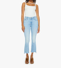 Mother - The Insider Crop Step Fray