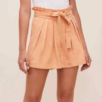 ASTR Pacific Shorts in peach papaya - women's shorts