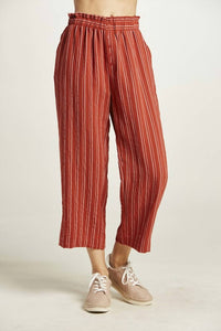 Tea N Rose - Relaxed Fit Cropped Pants