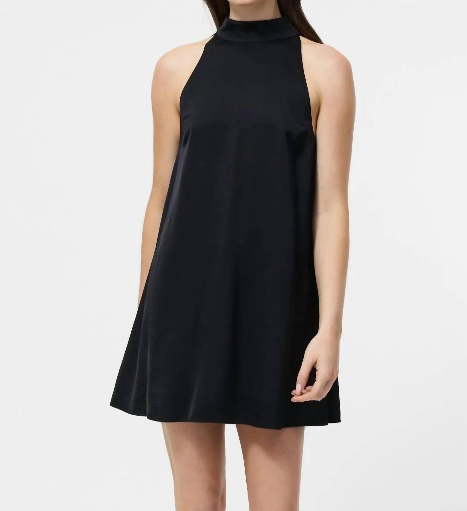French Connection - Ennis Satin Babydoll Mini Dress