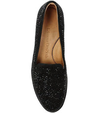 L'amour Des Pieds Women's Correze Suede Loafers in black - women's flats - alternate view
