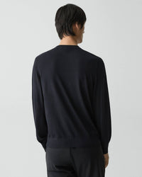 Theory - Crew Neck Regal Wool Long Sleeve Pullover