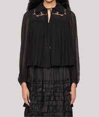 Sea - Women's Daphne Lace Long Sleeve Top