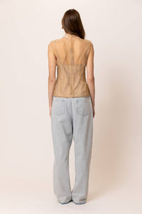 Line And Dot - Elfreda Sleeveless Top