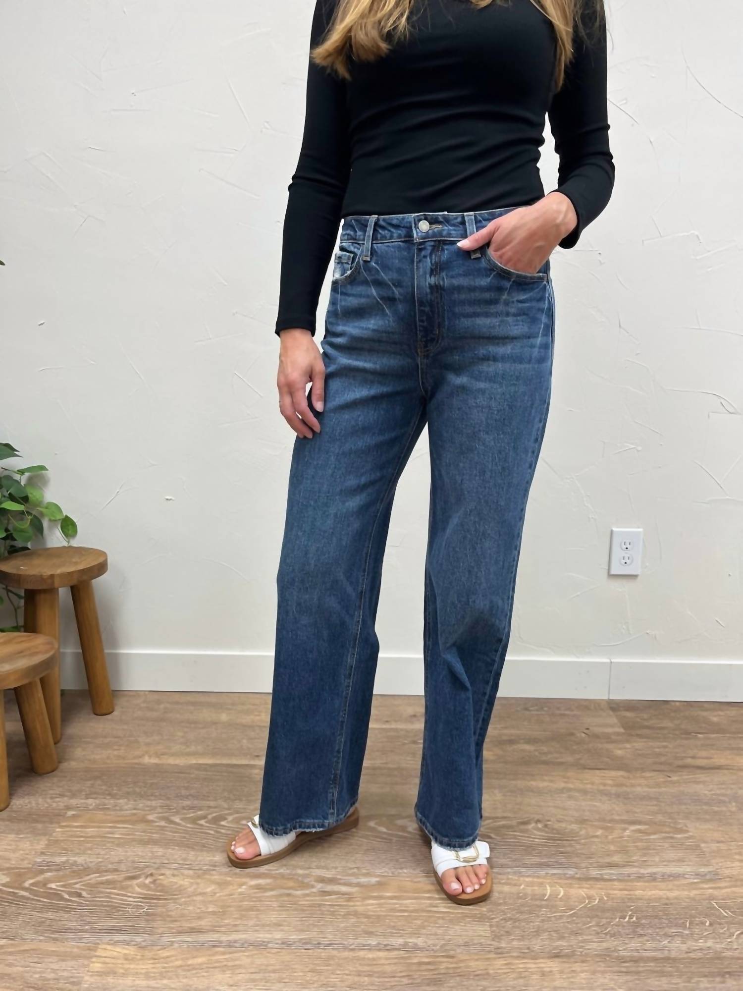 Vervet By Flying Monkey - 90’s Wide Leg Vervet Denim