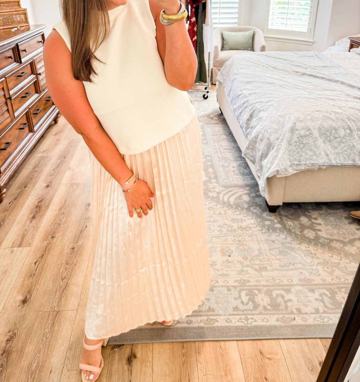 Thml - Pretty in Pleats midi Dress