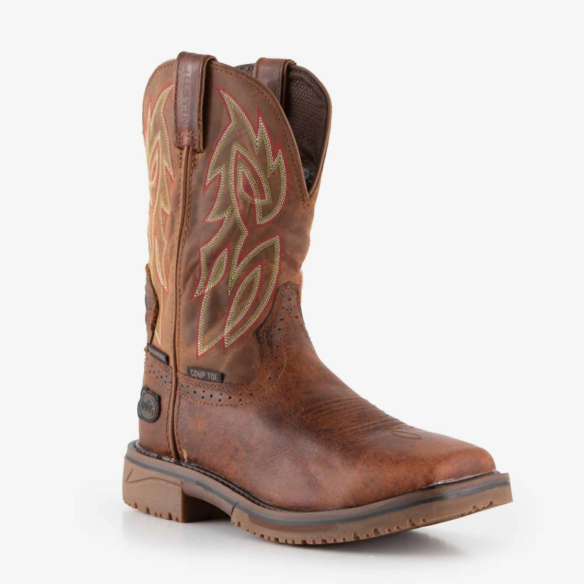 Justin - Men's Composite Toe Work Boot - Medium