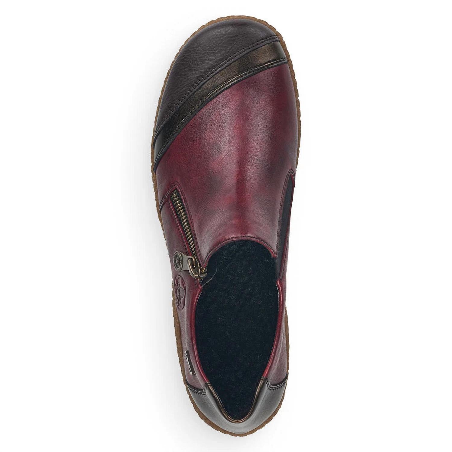 Rieker - Women's Slip On Suede Shoes