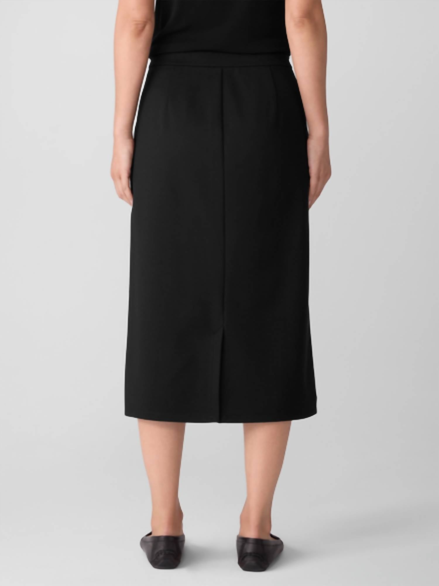 Eileen Fisher - Washable Flex Ponte Straight Skirt