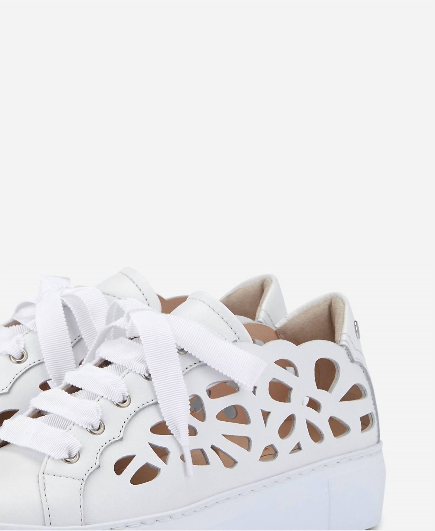 AGL Women's Mandi Cutout Sneaker in white - women's sneaker - view 4