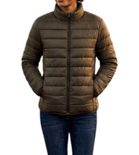Urban Daizy - Channel Quilted Puffer Jacket
