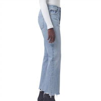 AGOLDE Women's Mid Rise Relaxed Boot Jeans in curio - women's jeans - alternate view