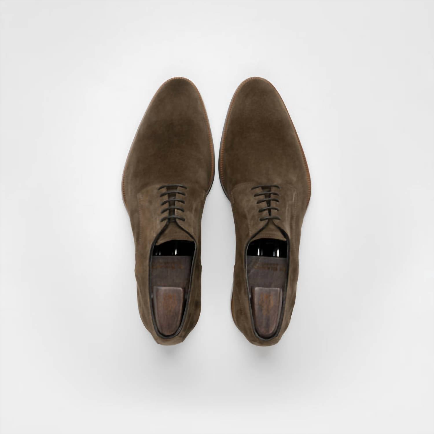 Scarpe Di Bianco - Men's Pisa Suede Derby Shoes