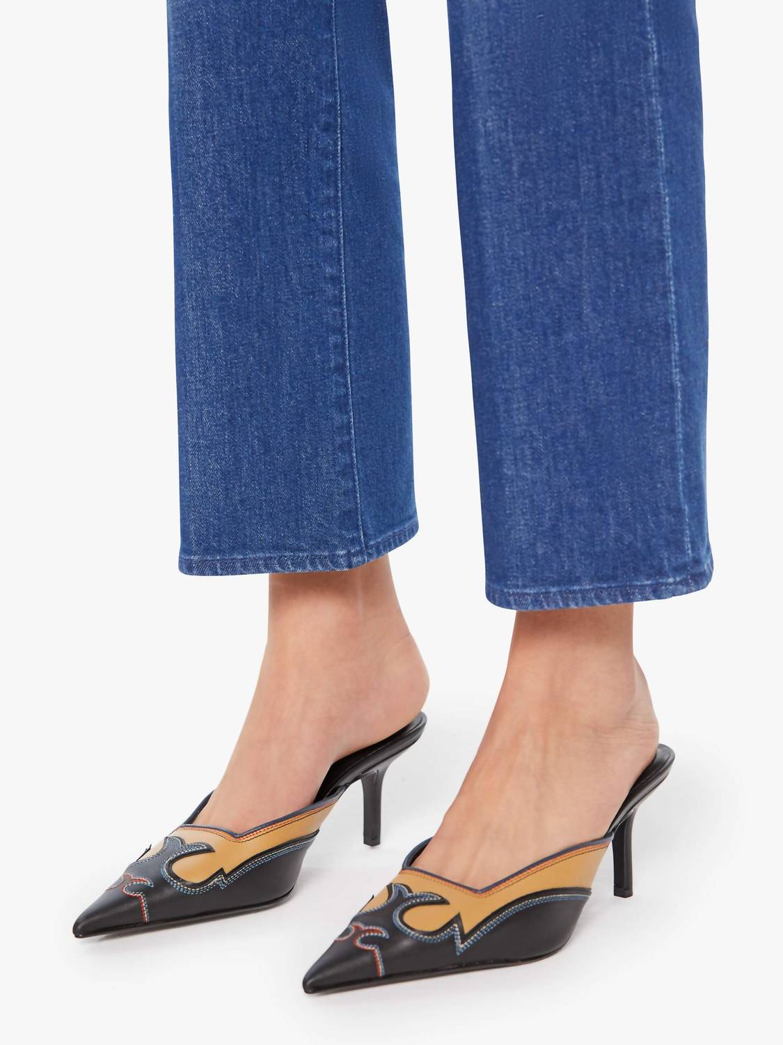 Mother - Kick It Flood Straight Leg Jeans