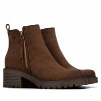 Refresh - Women's Casual Suede Ankle Booties