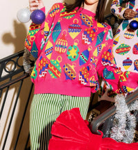 Queen Of Sparkles - Multi Jeweled Sweatshirt