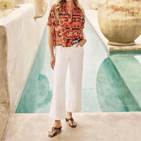 Kut From The Kloth - Meg High Rise Front Pin Tuck Wide Hem Pants