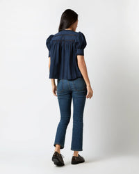 Ulla Johnson Nara Top in midnight - women's blouse - view 4