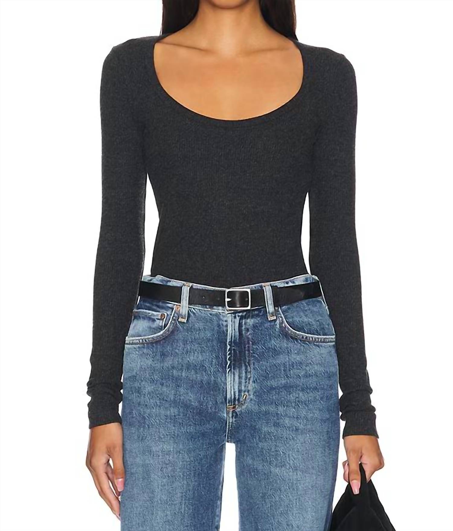 Agolde - Corey Scoop Neck Tee