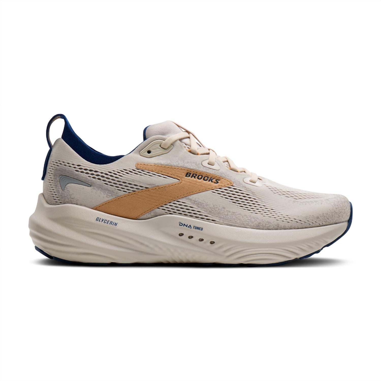 BROOKS Men's Glycerin 22 Shoe in moonbeam blue taffy - men's sneaker