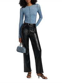 Rag & Bone - Shea Faux Leather Pants