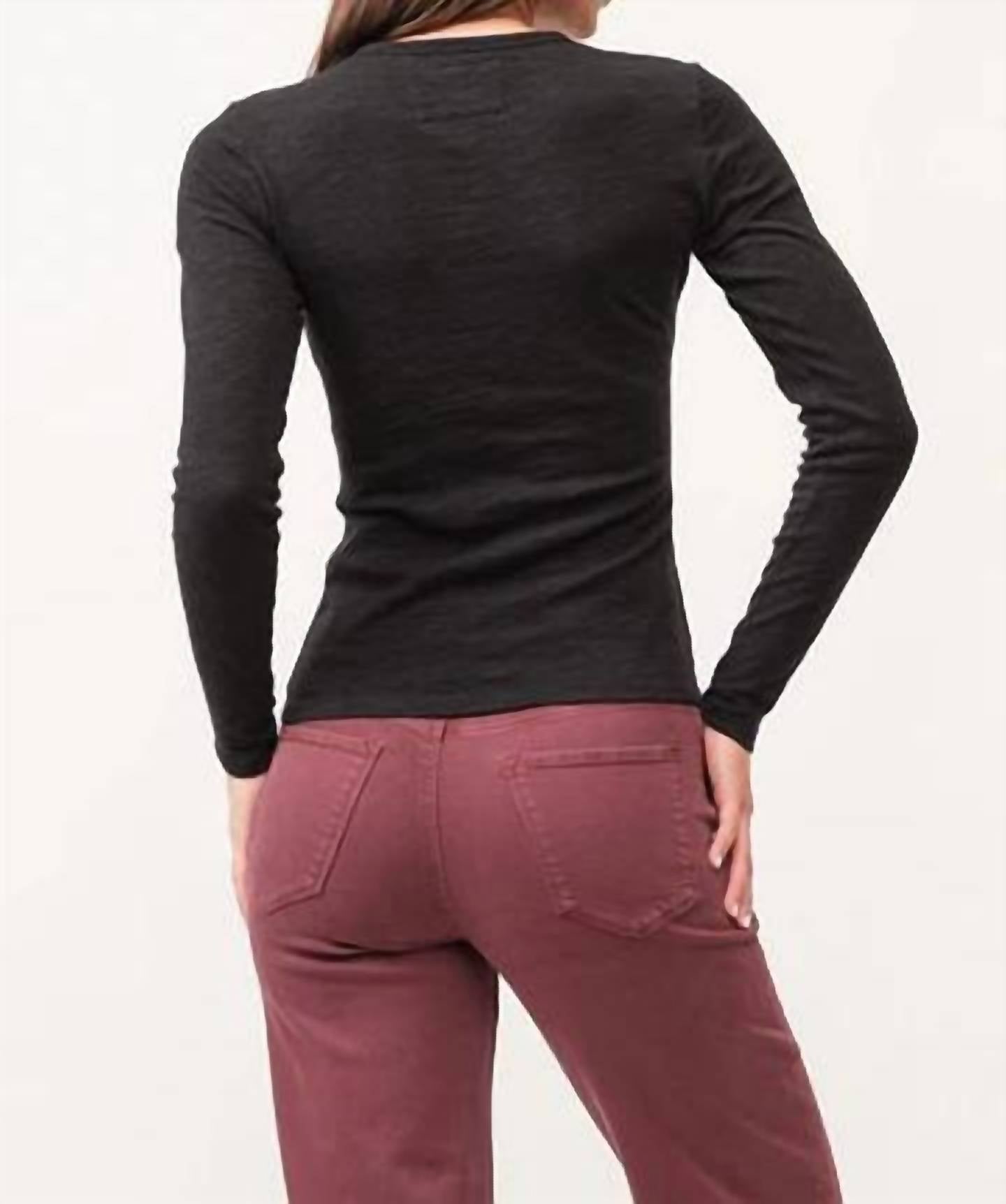 Dear John Denim - Nona Slub Long Sleeve Crew Neck Tee