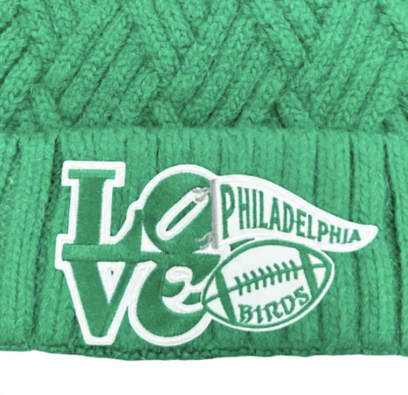 Just C - Unisex Love Birds Philadelphia Eagles Beanie