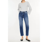 Kancan - High Rise Slim Straight Jean