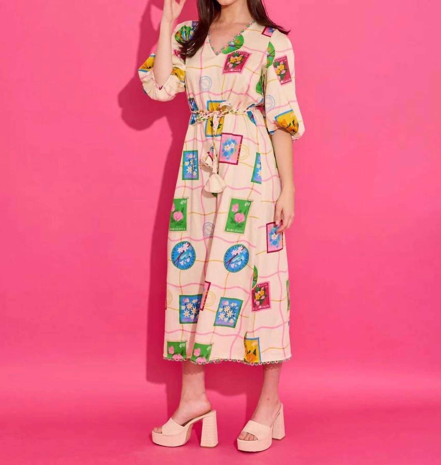 Alden Adair - Lizzie Postcard Dress