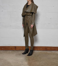 Simply Mila - Uneven Long Sleeve Coat