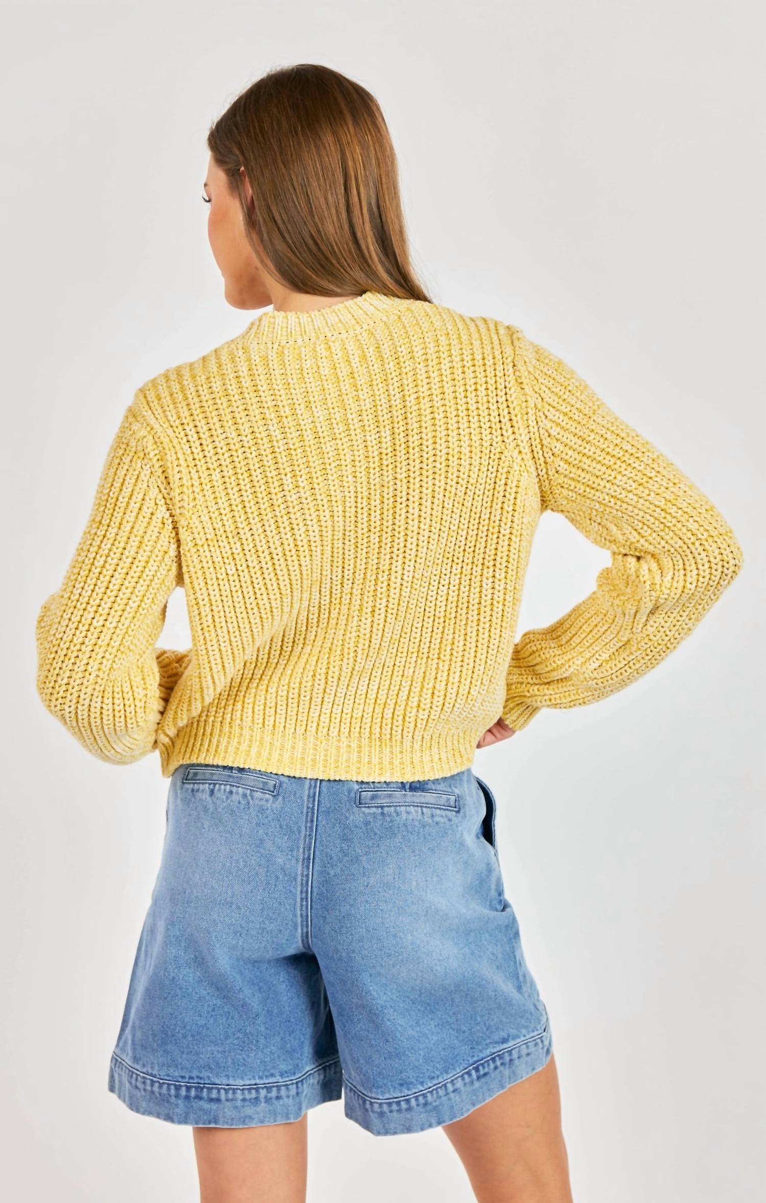 Sadie & Sage - Sunroof Tulip Hem Cardigan