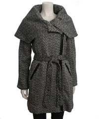 Mo-Ka - Asymmetrical Shawl Collar Coat