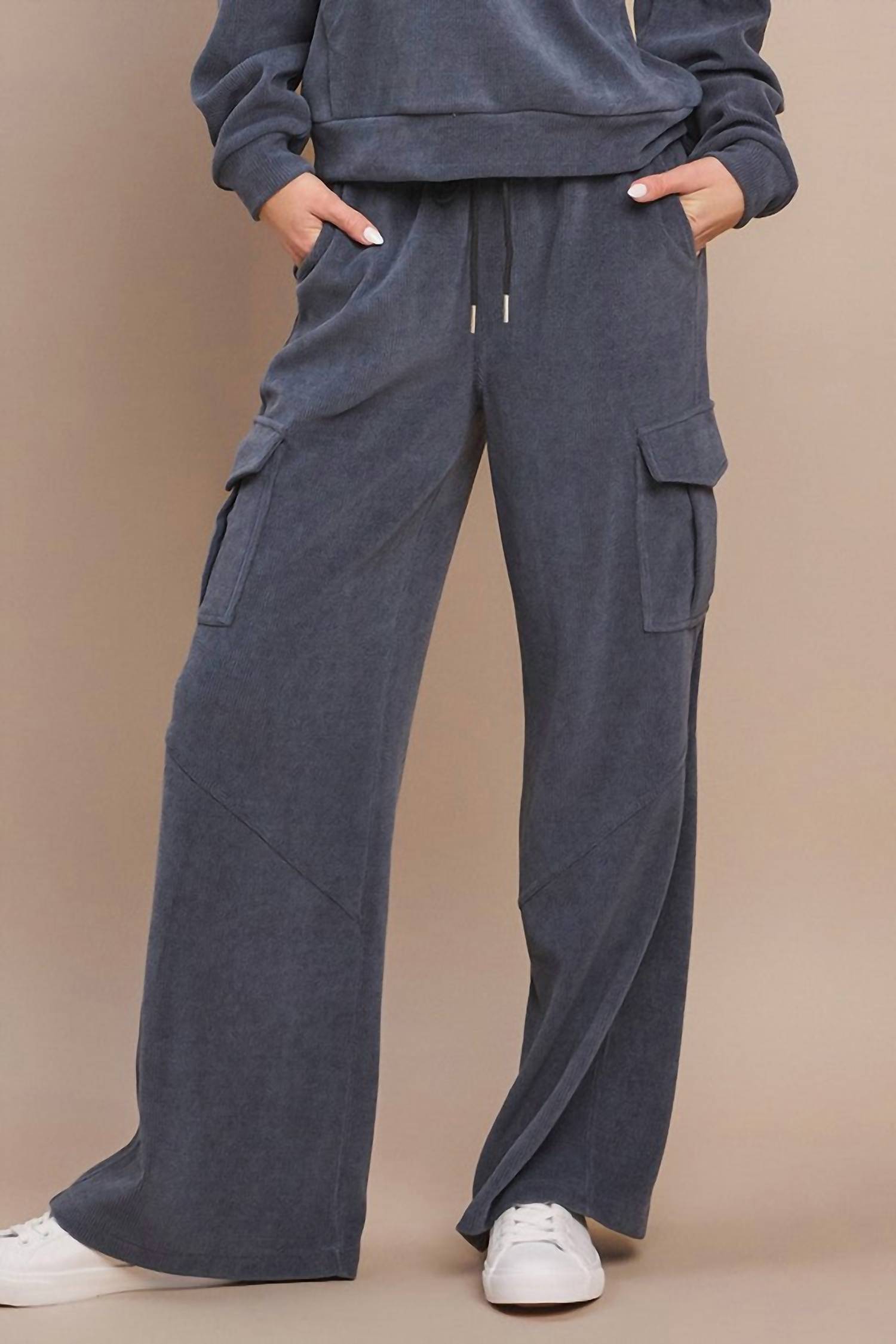 Yelete - Corduroy Cargo Pants