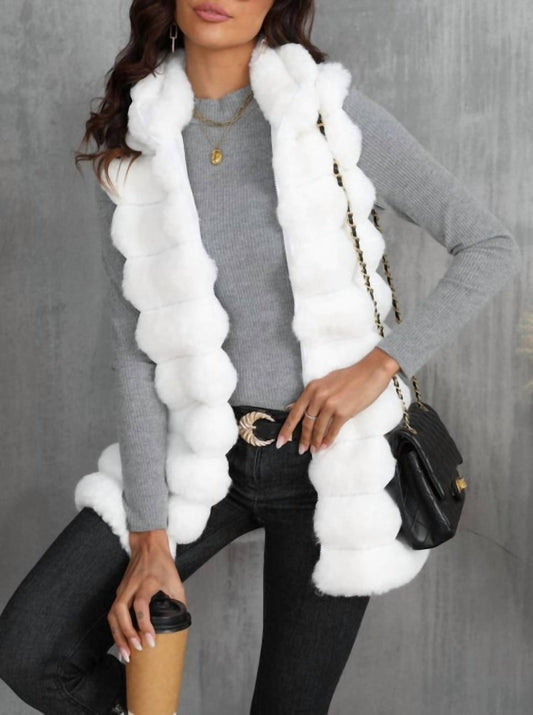 Mr. Ytg - Fur Puffer Vest