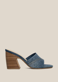 Shu Shop - Women's Elsy Block Heel Slide Sandal