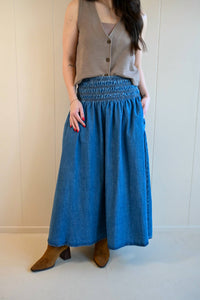 Raisonnel - Country Club Gate Denim Skirt