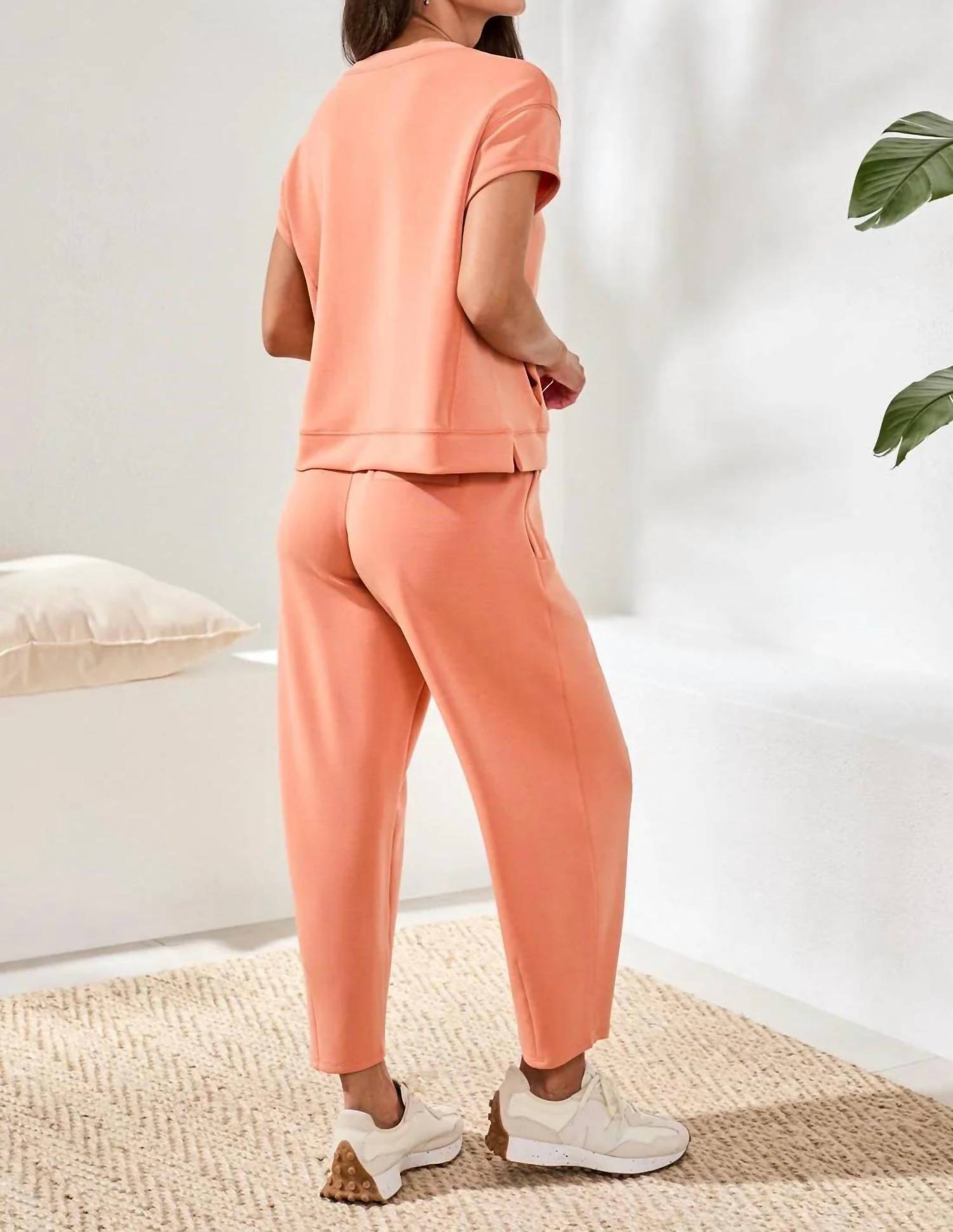 Tribal - Soft Modal Barrel-leg Joggers