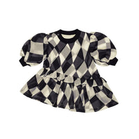 Omamimini - Terry and Organza Dress