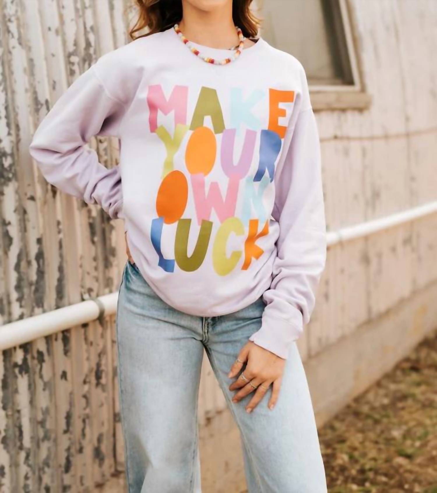 Etta & East - Make Your Own Luck Sweatshirt
