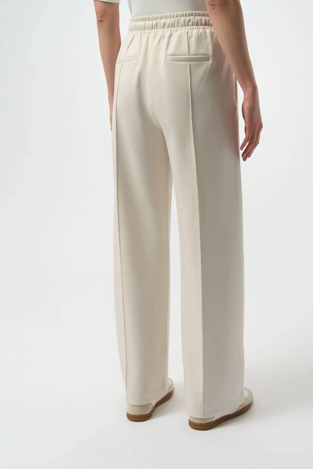Joseph Ribkoff Ponte Pant in beige - women's pants - alternate view