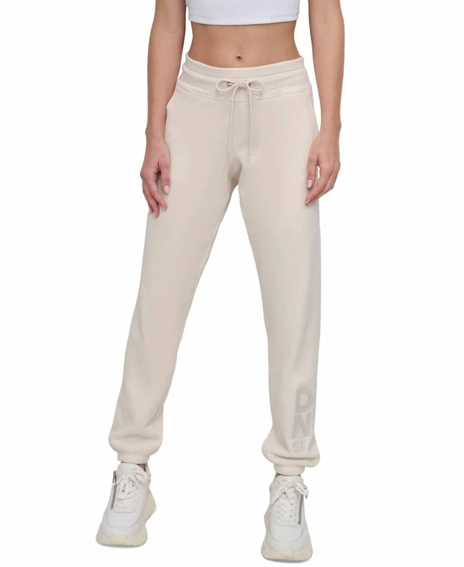 Dkny - Embroidered-logo Jogger