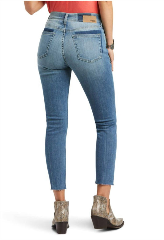 Ariat - Boyfriend Jordana High Rise Crop Jean
