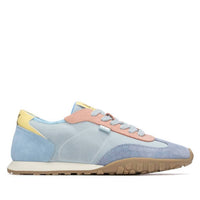 Xti Women's Flat Round Toe Shoes in light blue - women's sneaker