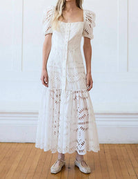 Raisonnel - Eyelet Maxi Dress
