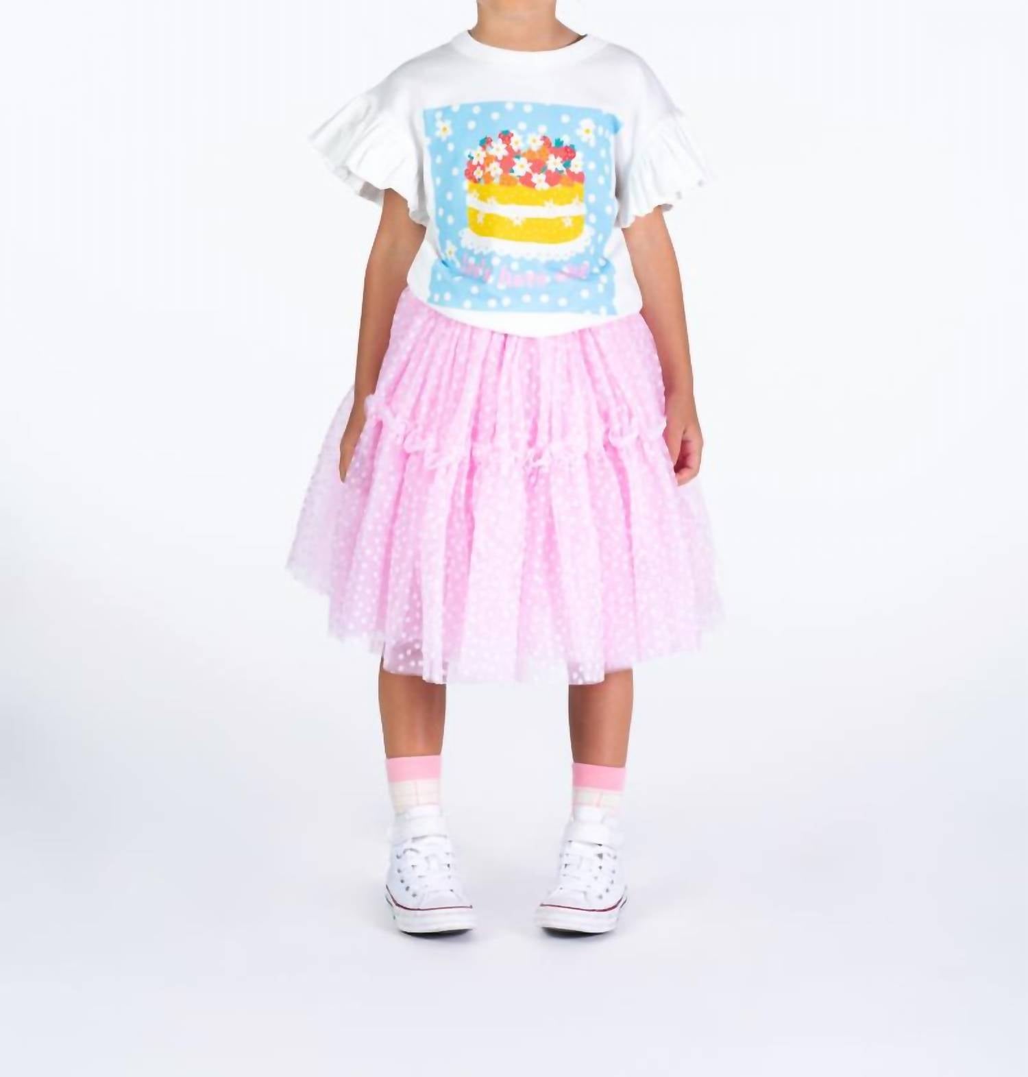 Rock Your Baby - Girl's Polka Dot Tulle Skirt