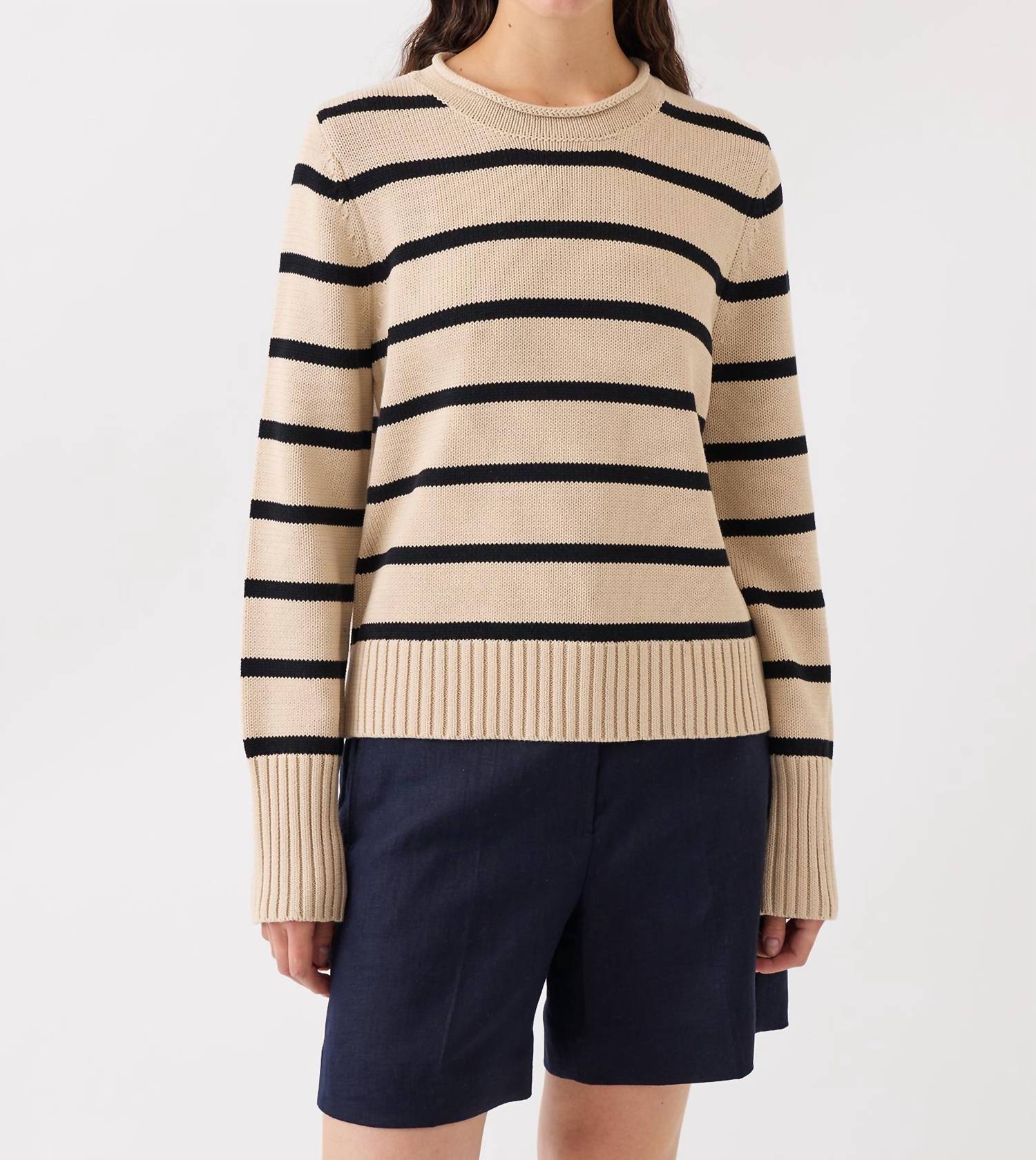 Demylee New York - Quinn Stripe Cotton Sweater